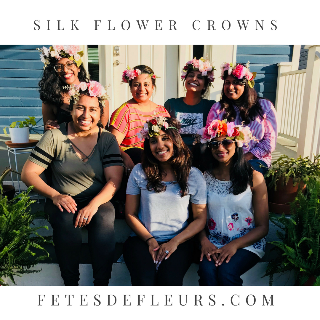 GUIDE How to Make Flower Crowns with Silk Flowers